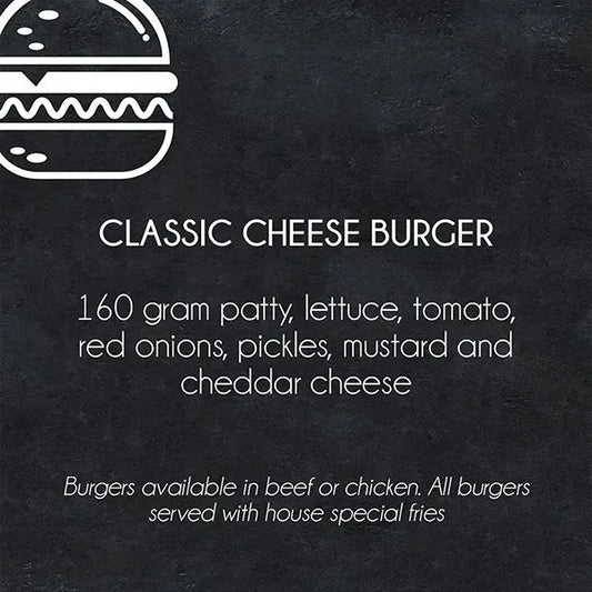 Classic Cheese Burger