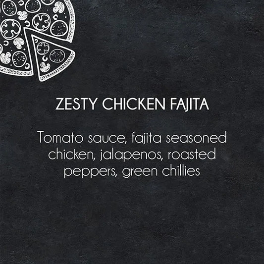 Zesty Chicken Fajita Pizza 12"