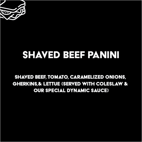 Shaved Beef Panini