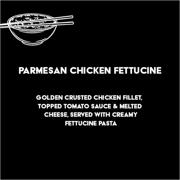 Parmesan Chicken Fettucine